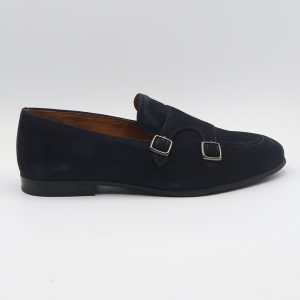 Mocassino 163 suede – Blu