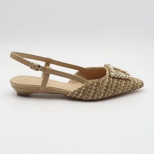Ballerine sling back k12240 – Beige