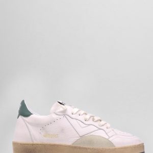 4B12 sneakers play new in pelle bianca