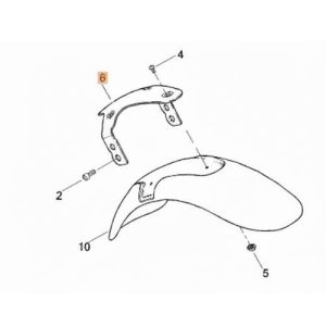 Staffa Supporto Parafango Anteriore – cod.59447-07