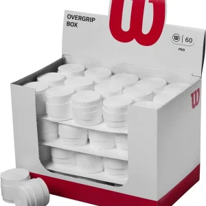 Overgrip Padel Wilson Pro Bianco – Confenzione da 60 Pz