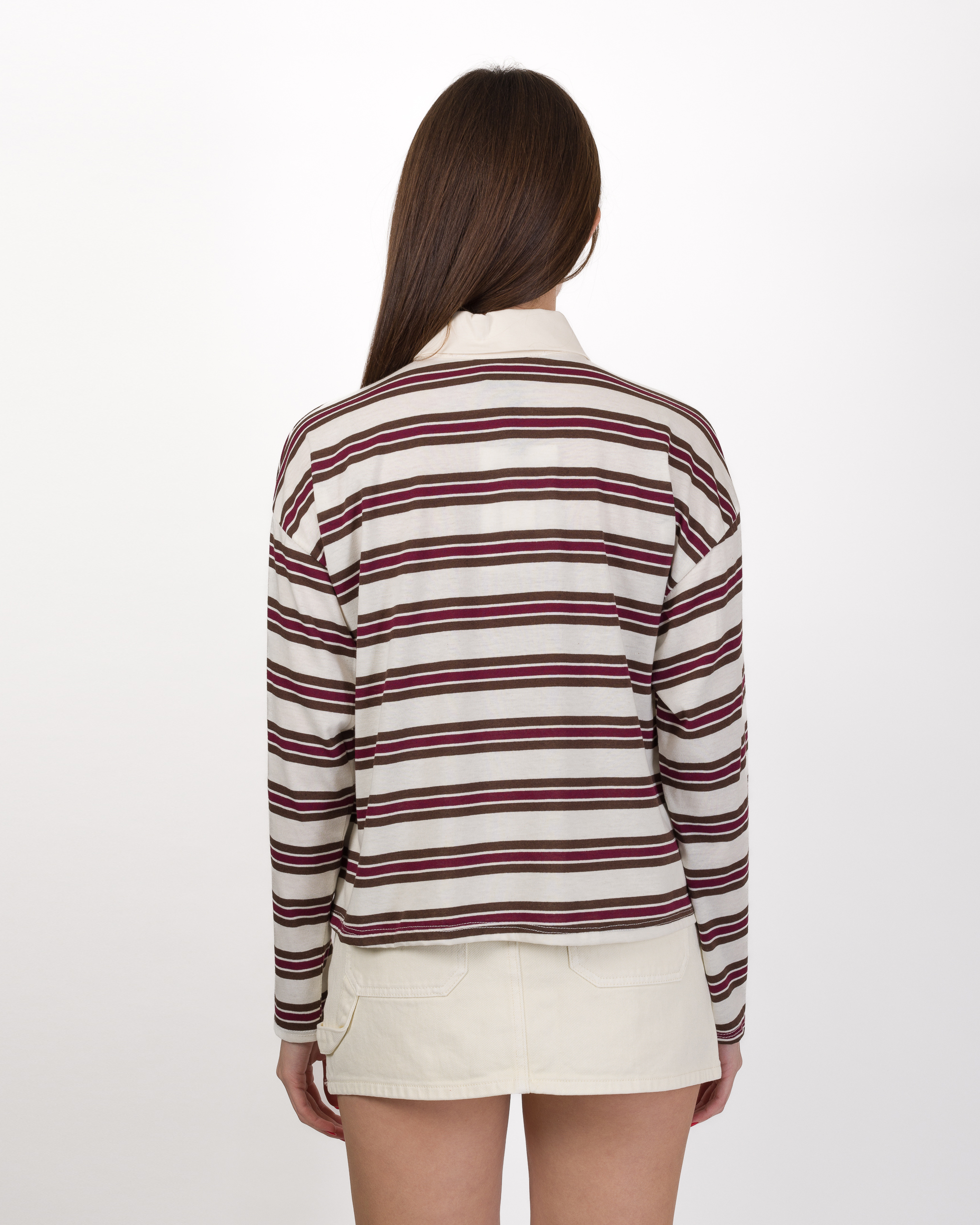 POLO A RIGHE CON MANICA LUNGA – HAVEONE - immagine 7