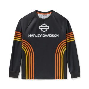 Maglia da Corsa H-D® TECH da Uomo – Harley Black