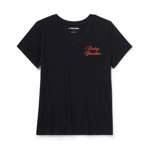 Maglietta Donna Essential Bling con Scollo a V – Harley-Davidson®