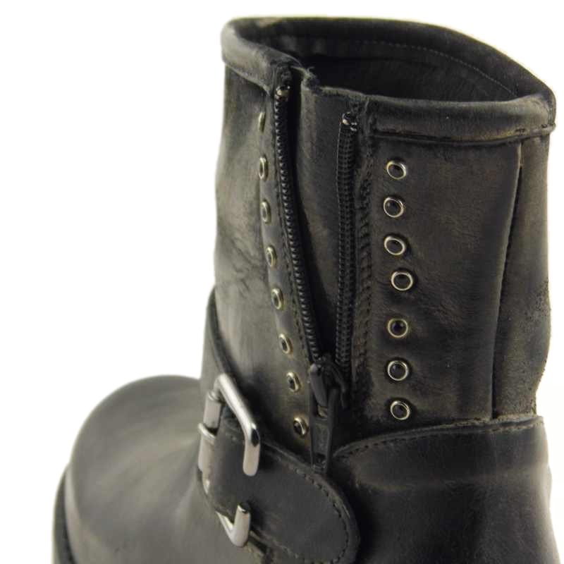 Scarpe Comode Stivaletto In Pelle Pregunta Pz2024 - immagine 3