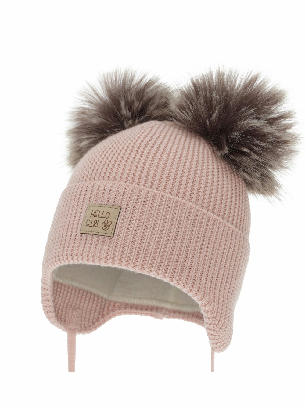 Cappellino lana neonata Trudina