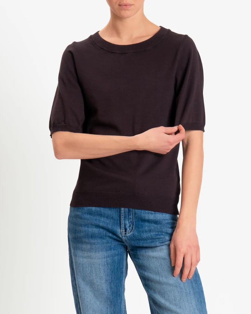 MAGLIA GIROCOLLO A MEZZA MANICA – KONTATTO