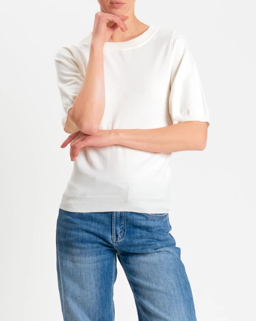MAGLIA GIROCOLLO A MEZZA MANICA – KONTATTO - immagine 9