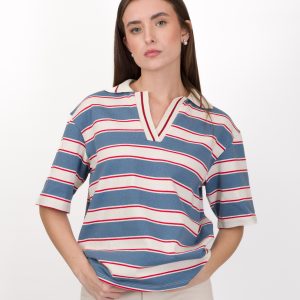 POLO RIGATA A MEZZA MANICA – DIXIE
